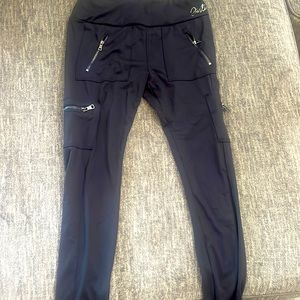 COPY - Legging with 4 pocket zippers color black size 12 in girls from justice.